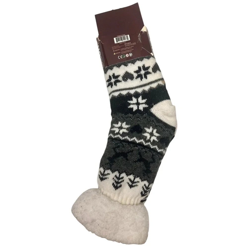 Royal RD Deluxe Cabin Socks Faux Fur Slipper Socks Womens Size 4-10 Soft Lined